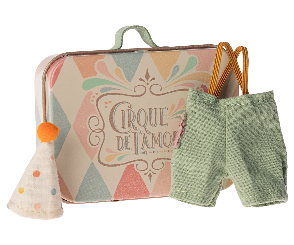 Maileg | Clown Clothes in Suitcase - Little Brother