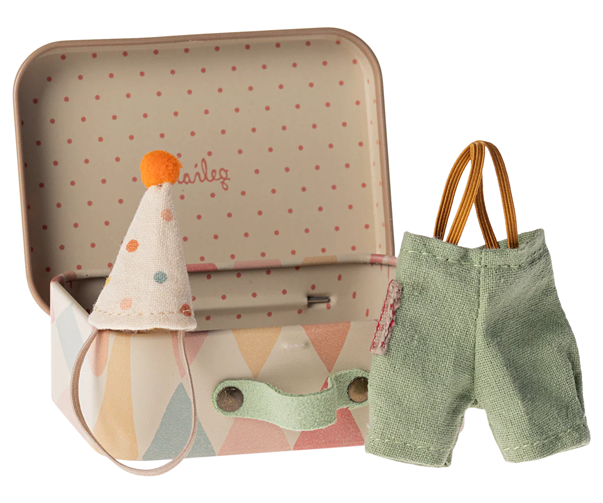 Maileg | Clown Clothes in Suitcase - Little Brother