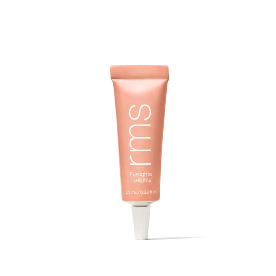 RMS Beauty eye cream tube on a white background