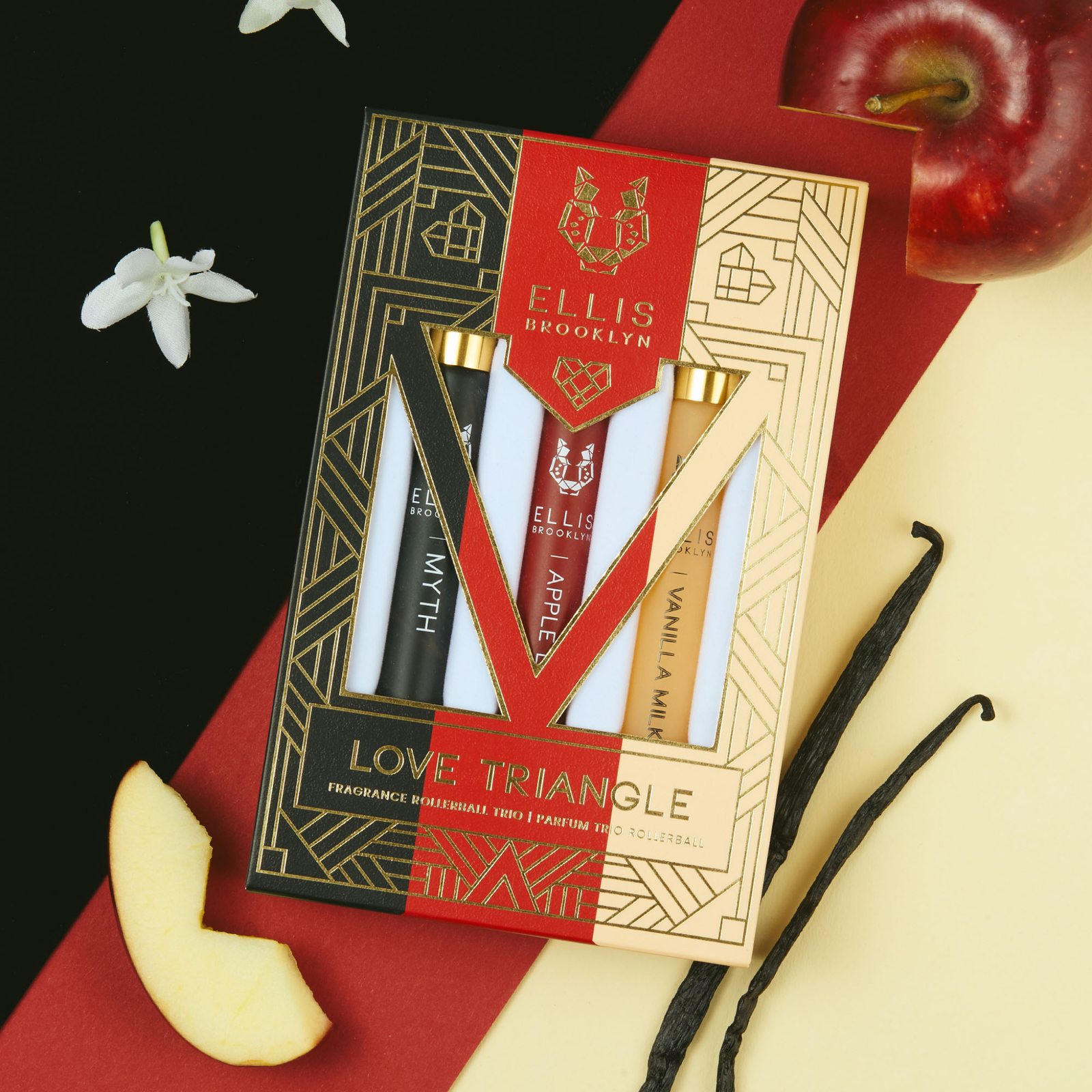 Ellis Brooklyn | Love Triangle Rollerball Trio