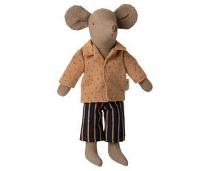 Maileg | Shirt & Striped Pants - Dad Mouse
