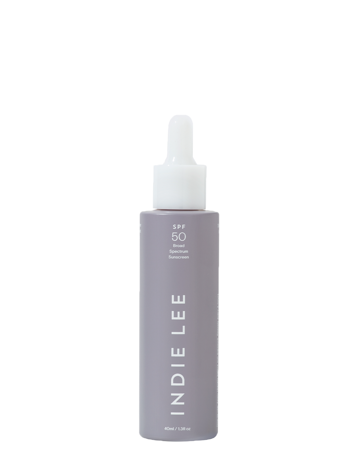 A bottle of the Indie Lee SPF 50 primer