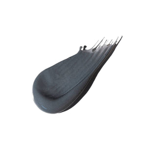 A swatch of David's charcoal toothpaste. 