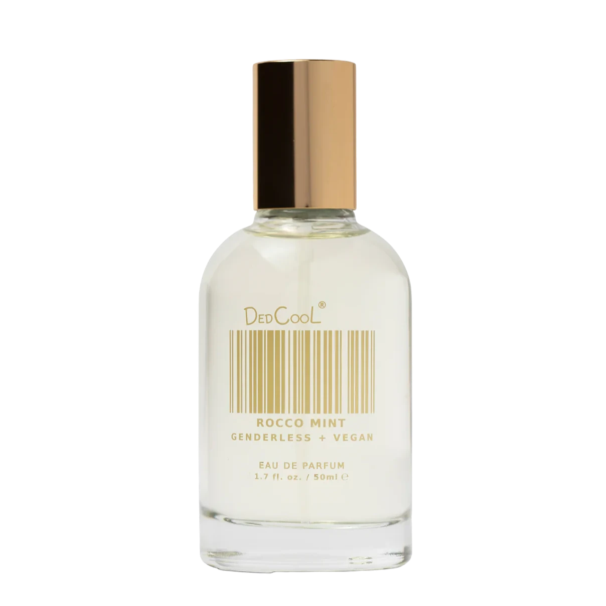 A bottle of Dedcool Rocco Mint