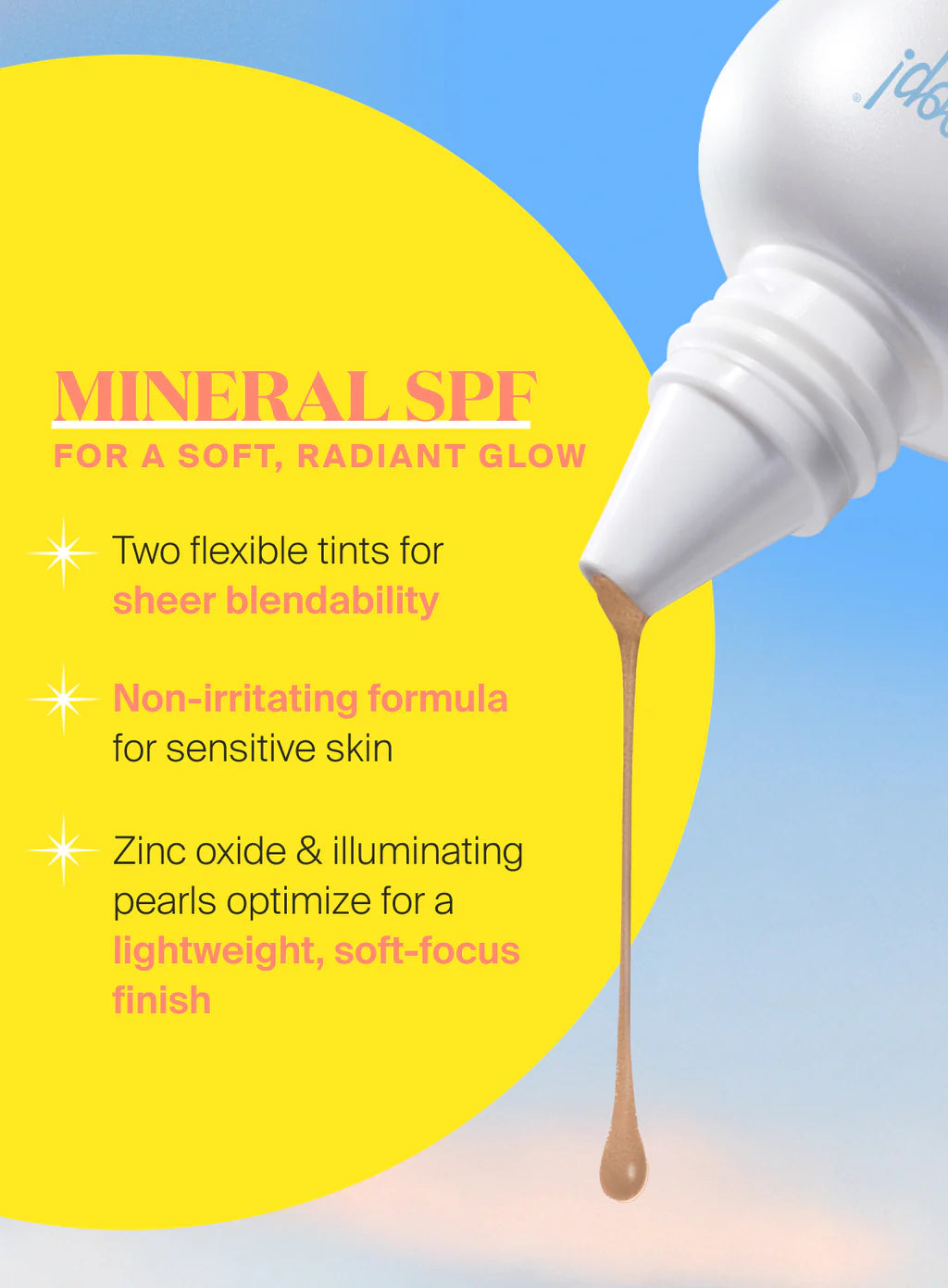 Supergoop | Mineral Glowscreen Soft-Radiance Drops SPF 40