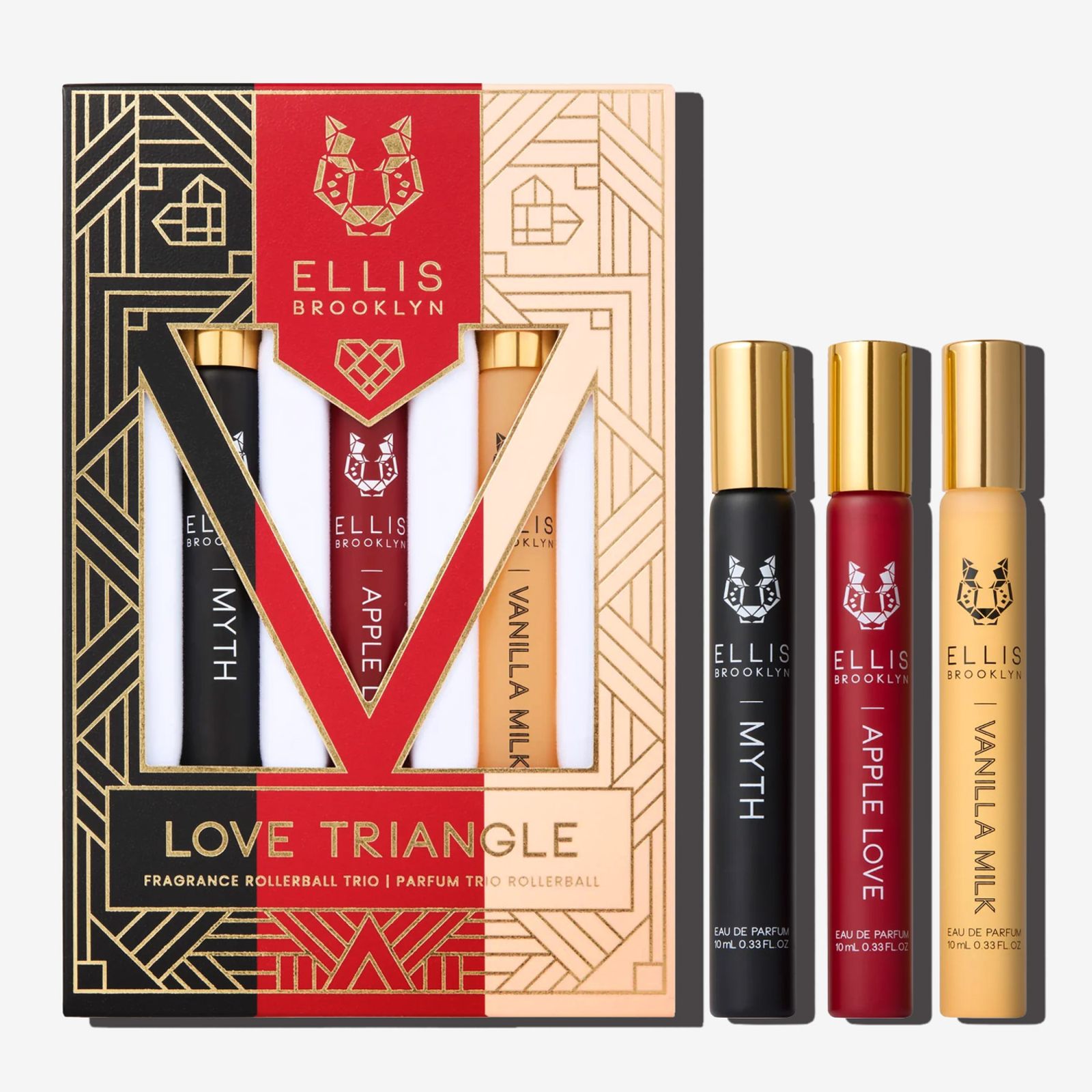 Ellis Brooklyn | Love Triangle Rollerball Trio