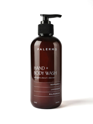 Palermo Body | Bergamot + Lavender Hand & Body Wash