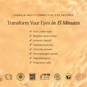 True Botanicals | Brightening Chebula Under Eye Patches