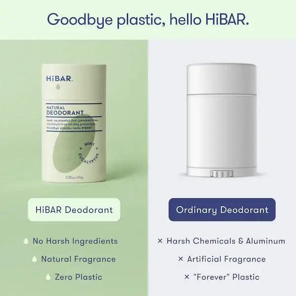 HiBAR | Deodorant - Eucalyptus + Mint