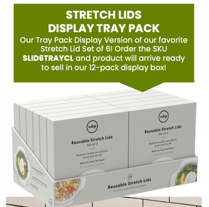 W&P | Reusable Silicone Stretch Lids - Set of 6 Assorted Sizes