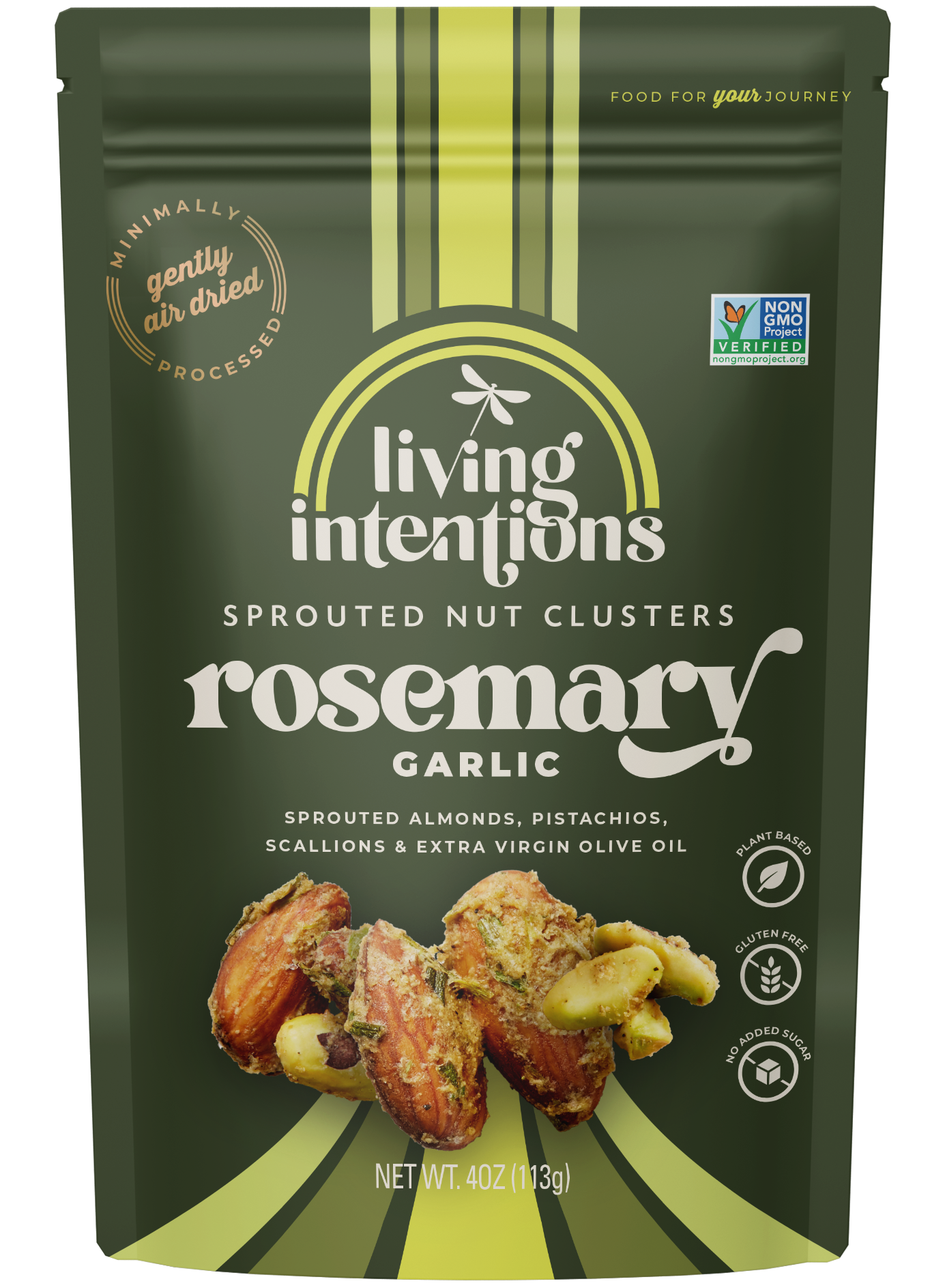 Living Intentions | Superfood Nut Blend - Rosemary Garlic