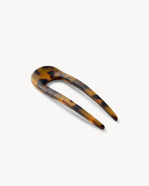 Machete | Mini French Hair Pin in Classic Tortoise