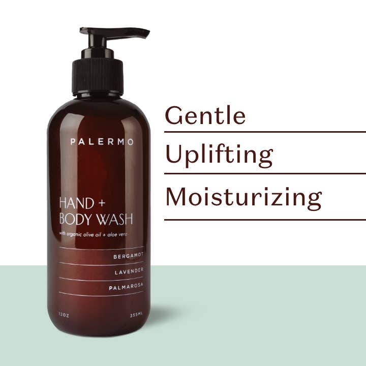Palermo Body | Bergamot + Lavender Hand & Body Wash