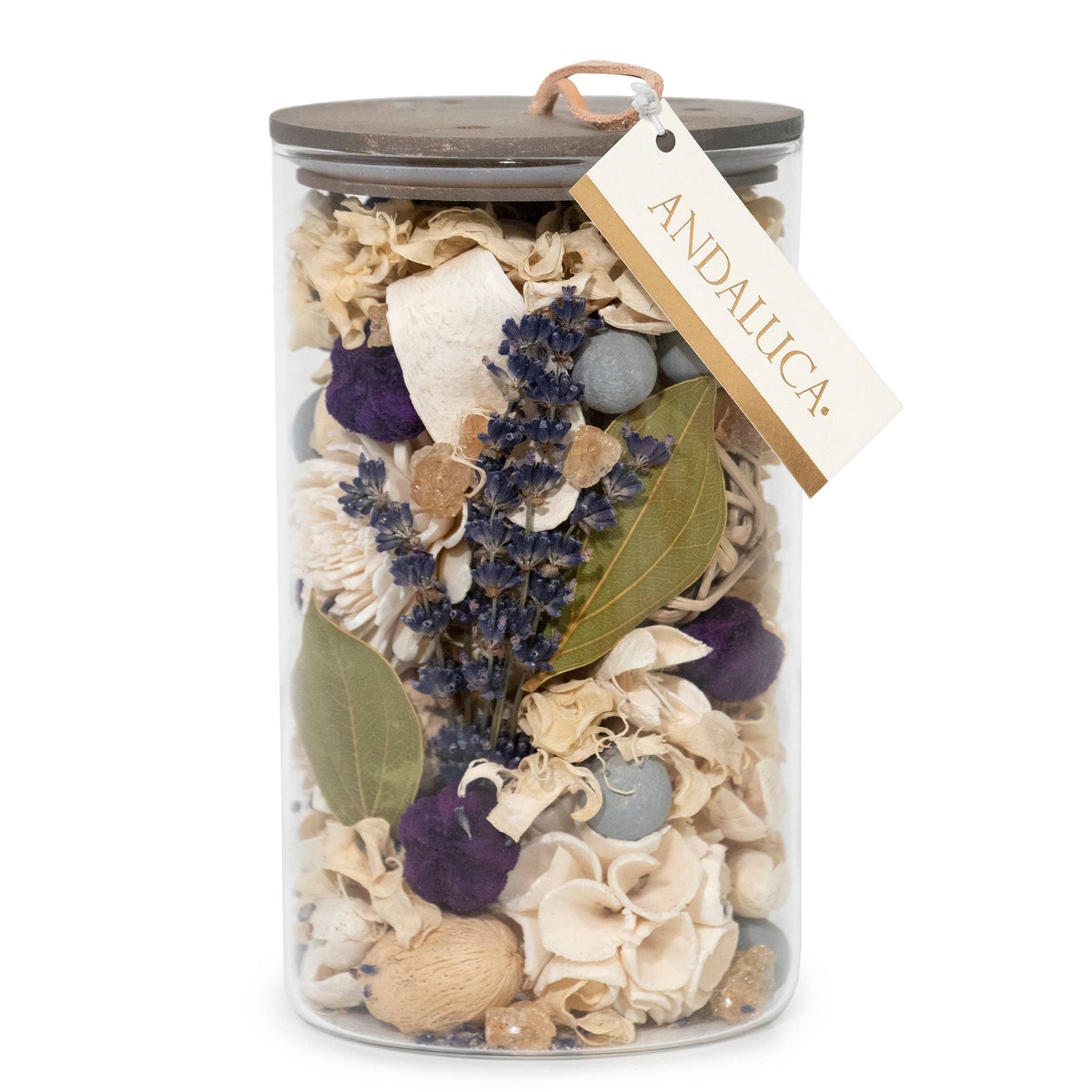 Andaluca | Amber Lavender Potpourri Jar