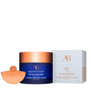 Augustinus Bader face cream mask with packaging on a white background