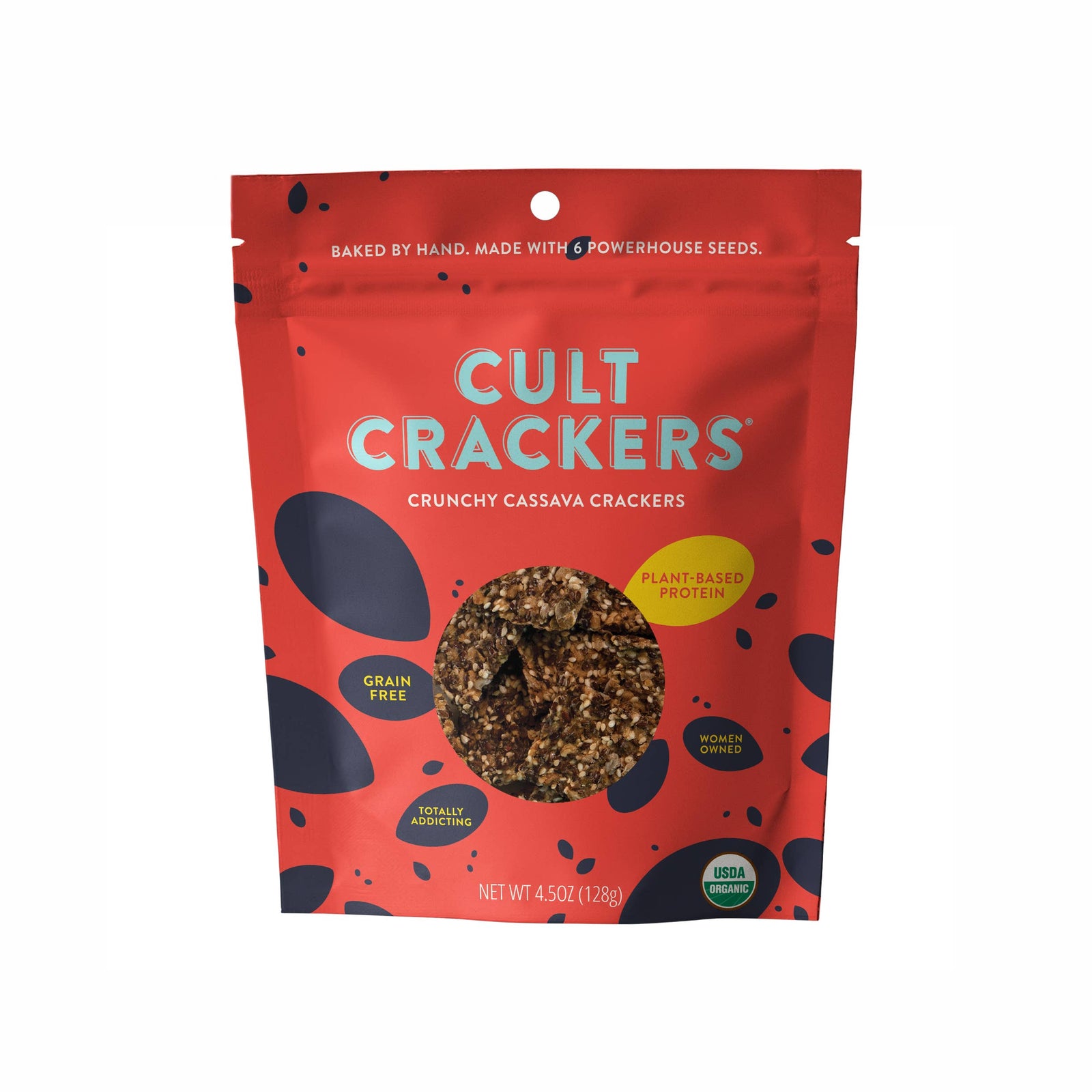 Cult Crackers | Crunchy Cassava Crackers