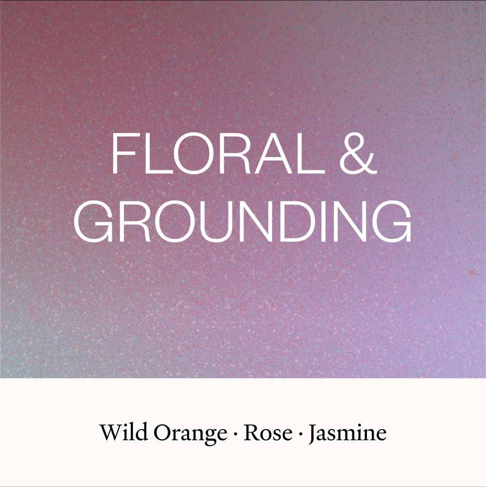 Black bottle of Vitruvi Moonbeam essential oil blend on a transparent background