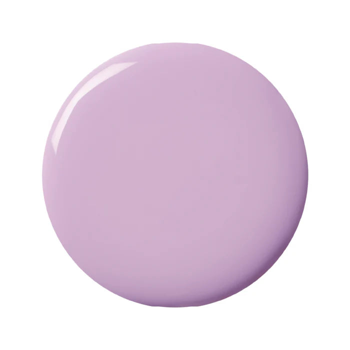 A bottle of Kure Bazaar nail polish in a lavender shade with a metallic finish, displayed against a white background.