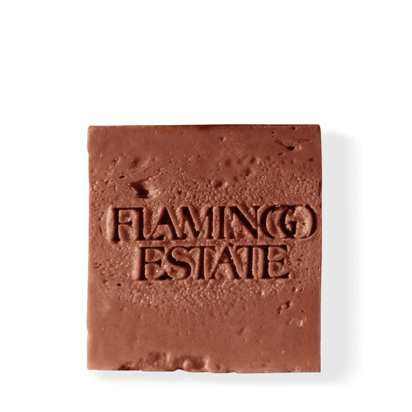 Flamingo Estate's jasmine and damask euphoria soap brick