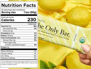 Truvani | Only Bar - Organic Snack Bar