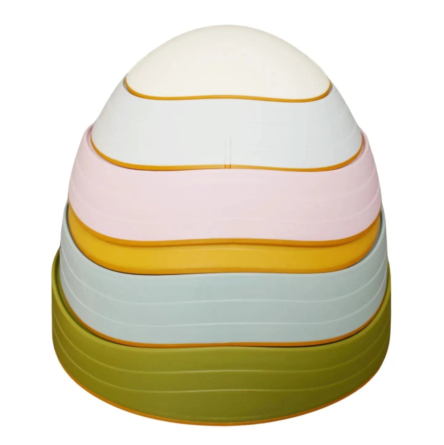 A set of Marlowe & Co. Balance Stepping Stones. A six piece set with anti-slip rubber lining. 