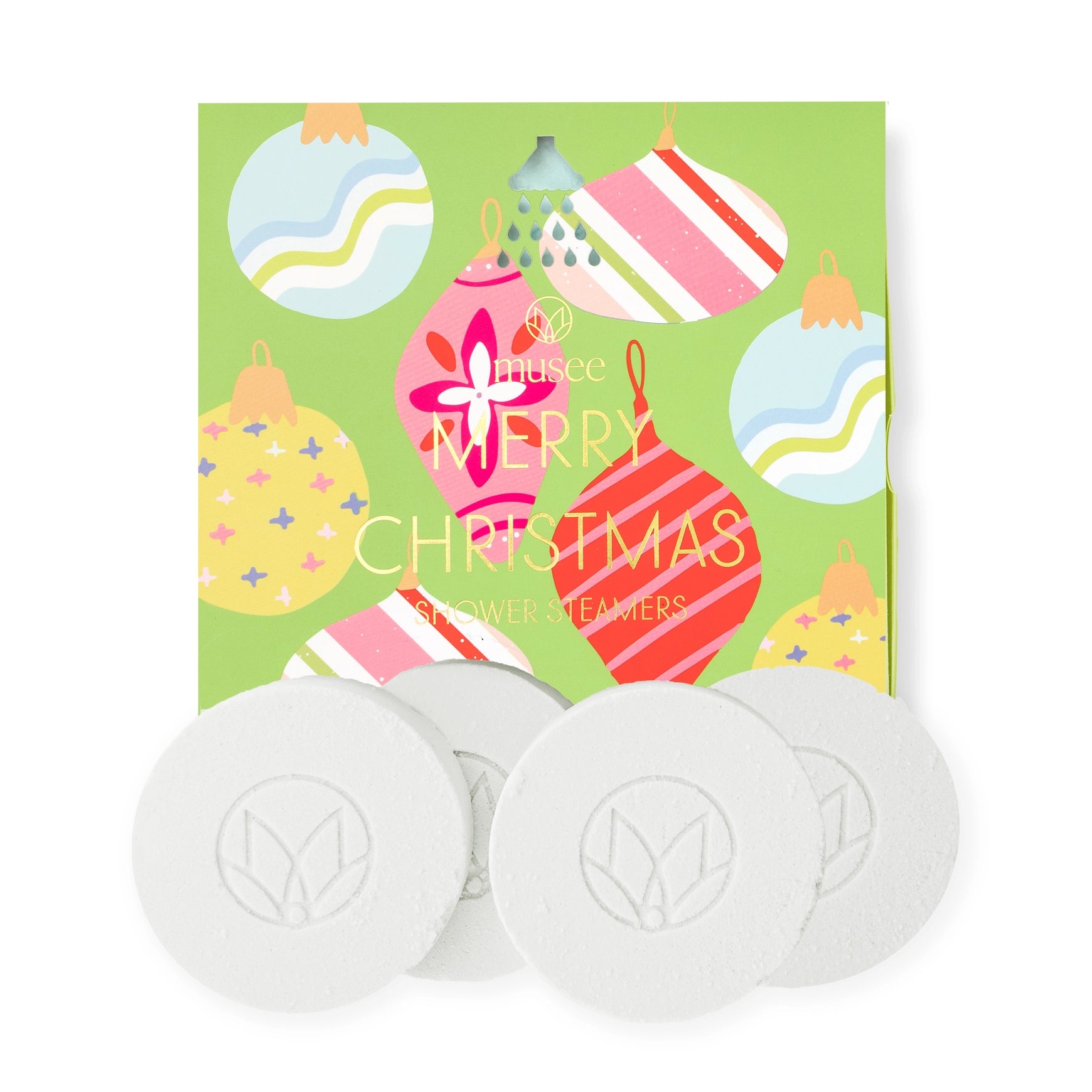 Musee | Merry Christmas Shower Steamers