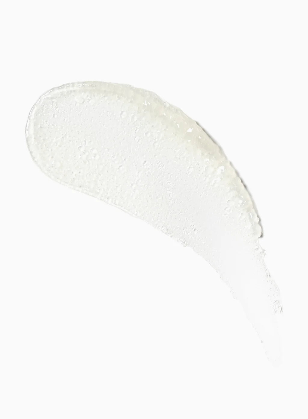 Close-up of a swatch of Supergoop mint lip balm
