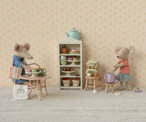 Maileg | Denim Dress & Bag - Mum Mouse