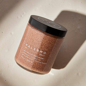 Palermo Body Revitalizing Body Scrub - Geranium + Rosehip Oil 