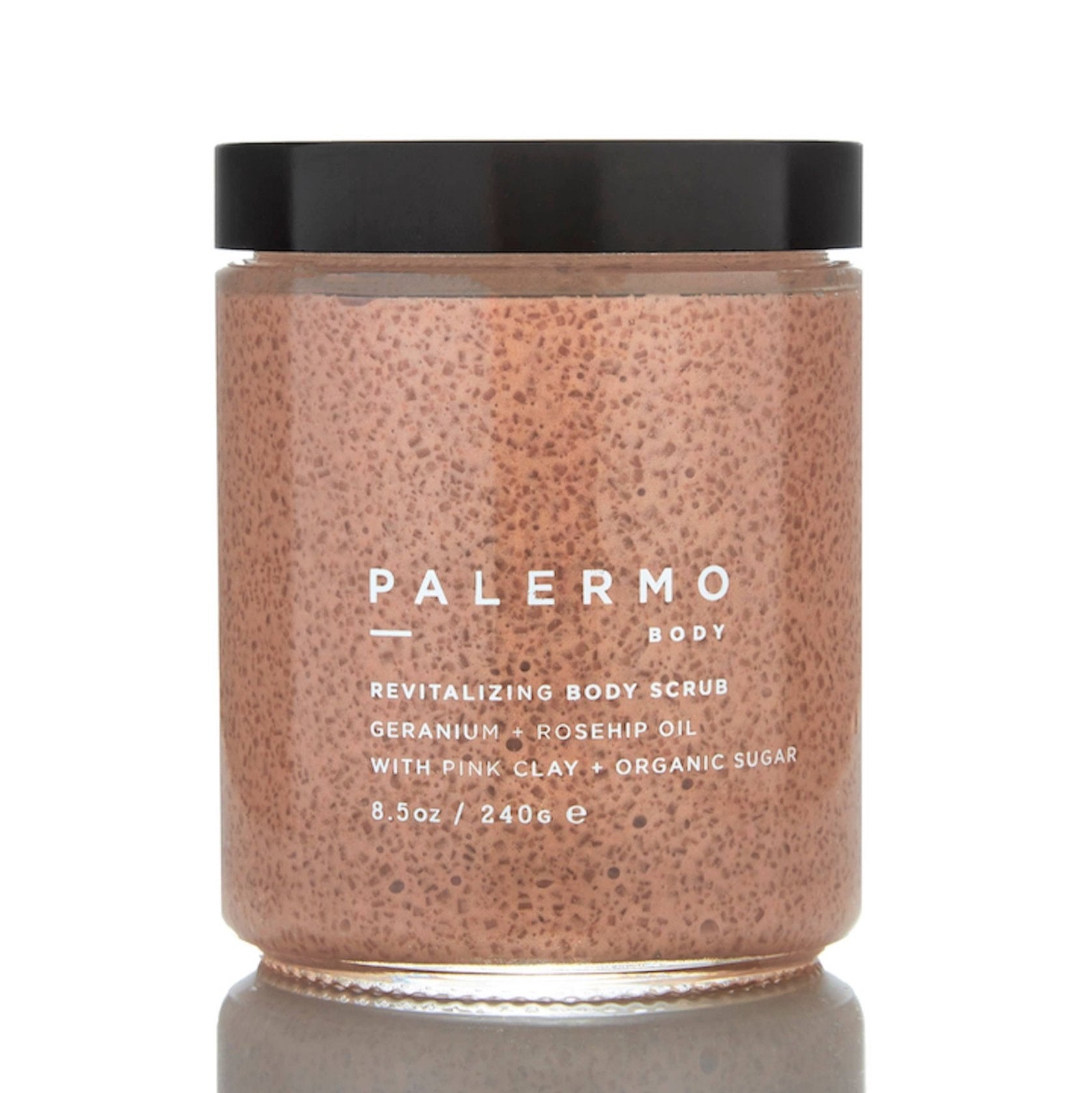 Palermo Body Revitalizing Body Scrub - Geranium + Rosehip Oil 