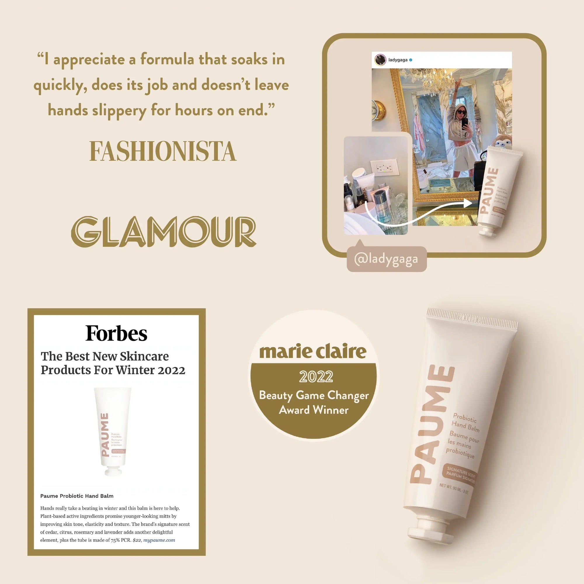 Paume Probiotic Hand Cream