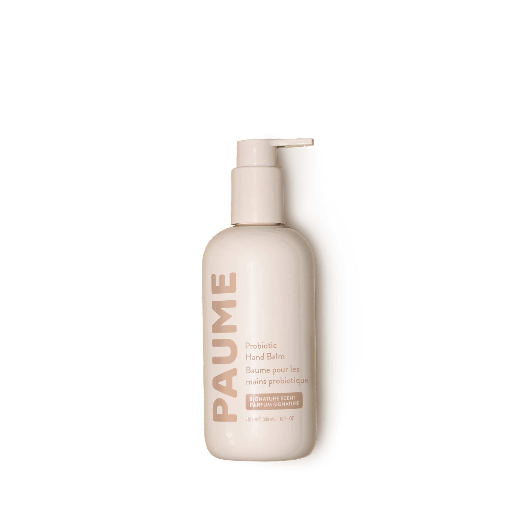 A bottle of Paume probiotic hand balm.