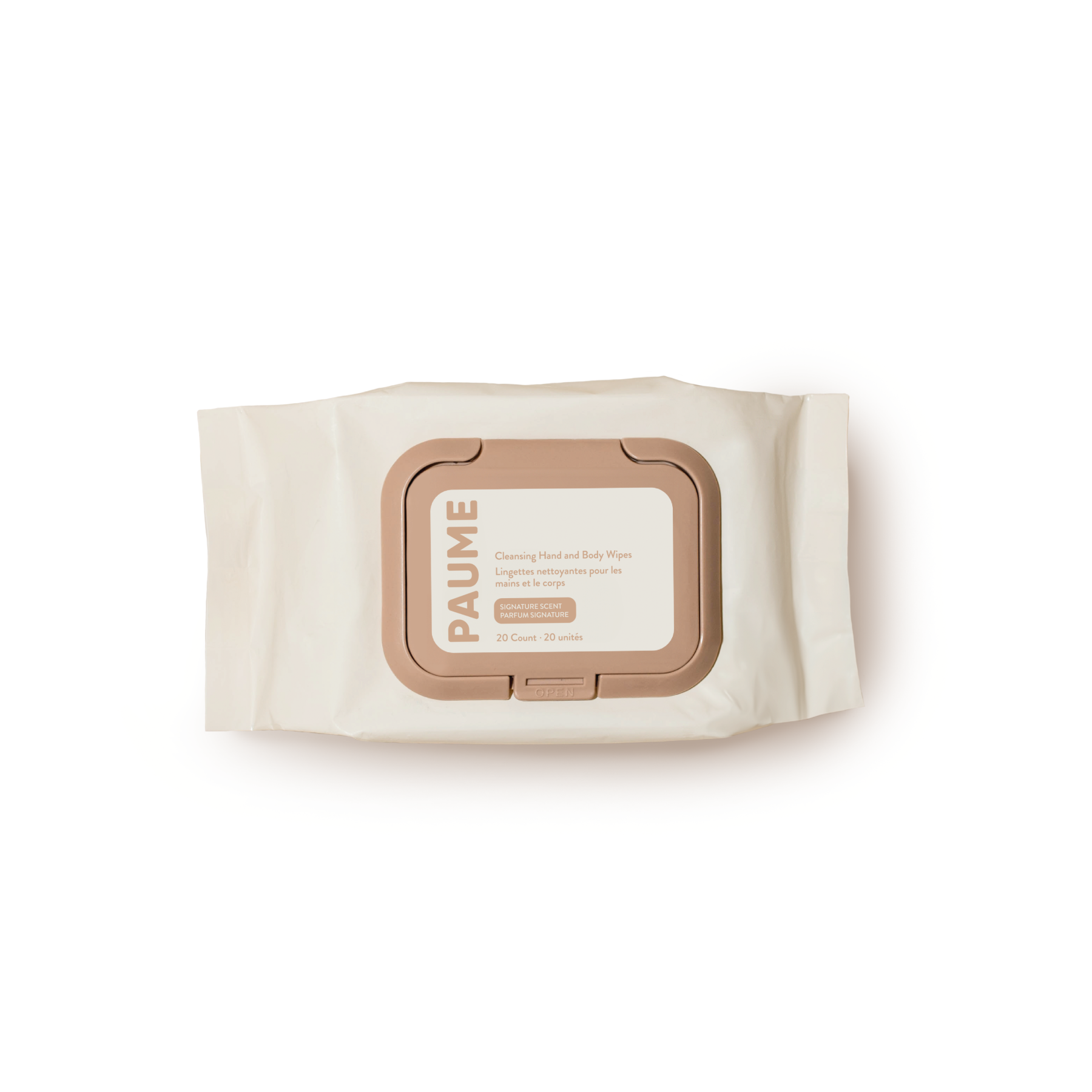Paume cleansing hand and body wipes