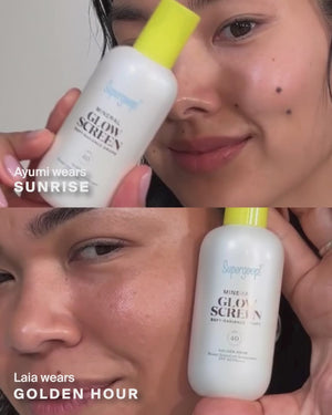 Supergoop | Mineral Glowscreen Soft-Radiance Drops SPF 40