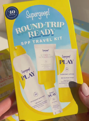 Supergoop | Round Trip Ready SPF Travel Kit