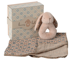 Maileg | Bunny Rattle Set - Powder