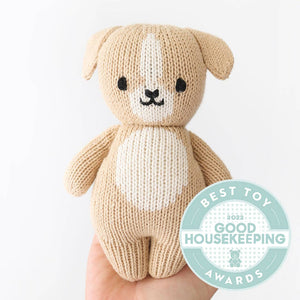 The Cuddle and Kind baby puppy stuffed animal is a Good Housekeeping best toy award winner