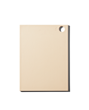 A beige reboard recycled cutting board. 