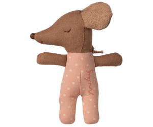 Maileg | Sleepy Wakey Baby Mouse - Rose
