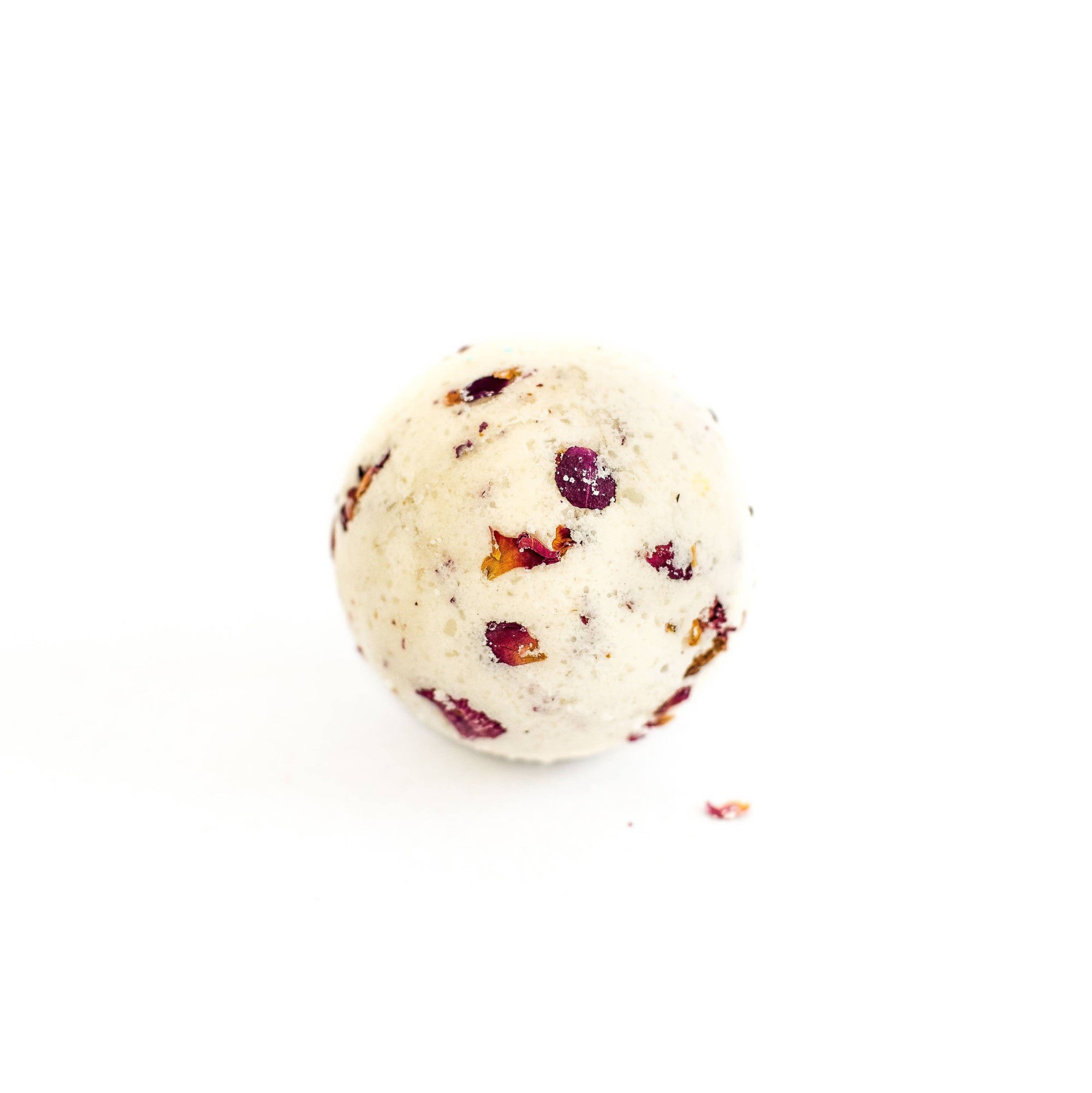 The soak rose petal bath bomb