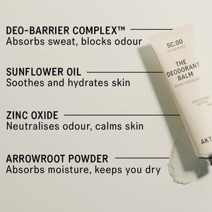 AKT London | The Deodorant Balm - Fragrance Free