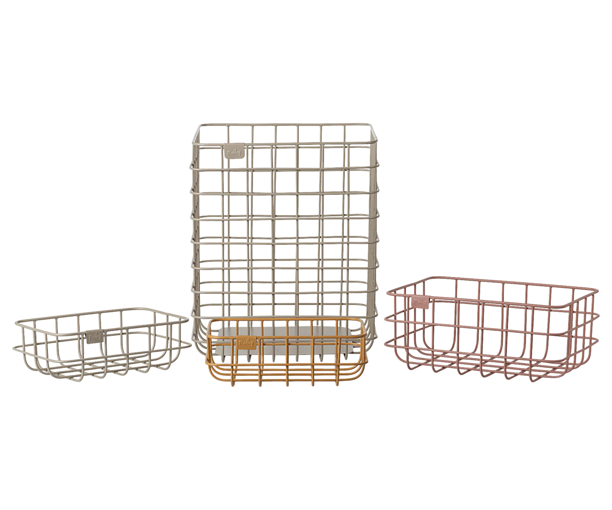 Maileg | Metal Storage Basket Set