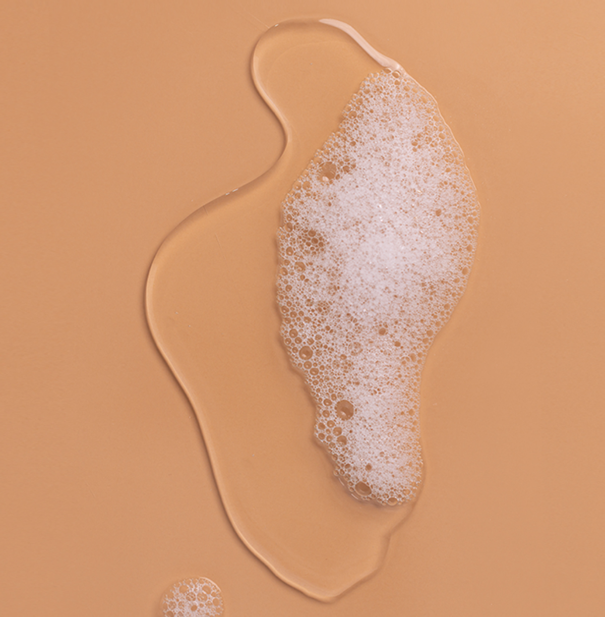 A swatch of the nomad baby shampoo and body wash. 
