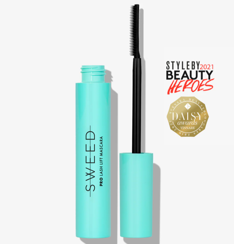 A tube of Sweed pro lash lift mascara, winner of the Daisy Award