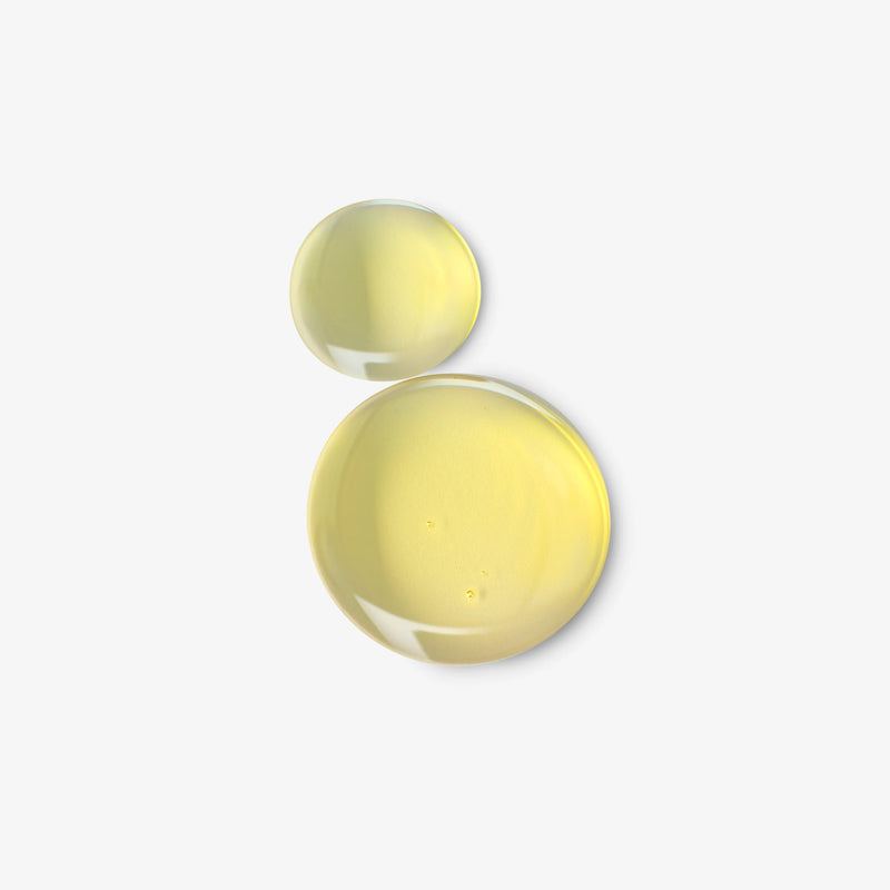 A swatch of the beard product. 