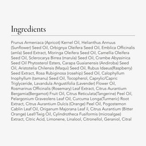 An ingredient infographic for the beard. 