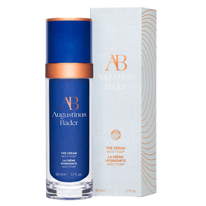 Augustinus Bader skincare cream bottle and packaging on a white background