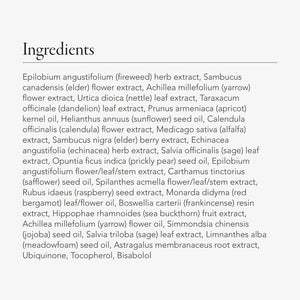 An ingredients infographic for the good. 
