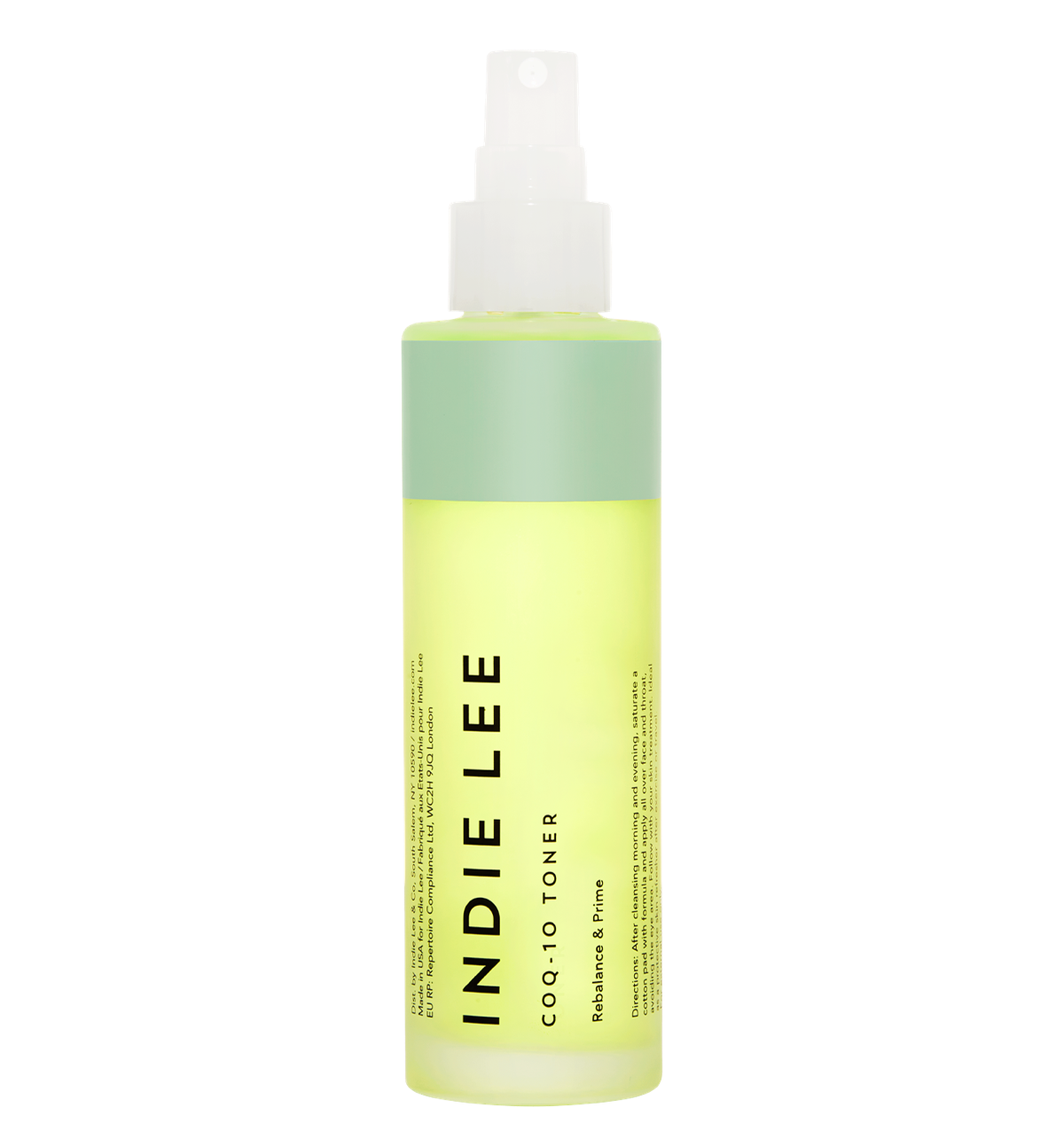 Indie Lee CO2-10 Toner bottle on a white background