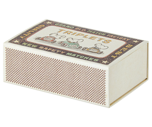 Maileg | Triplets Baby Mice in Matchbox